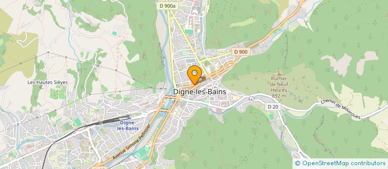 localisation de l'entreprise MADAME SOPHIE VERBERT à DIGNE-LES-BAINS
