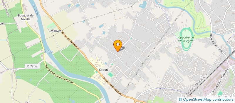 localisation de l'entreprise MADAME SOPHIE VERGNE à MONTAUBAN