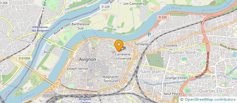 localisation de l'entreprise MADAME SOPHIE VERLAINE  AVIGNON