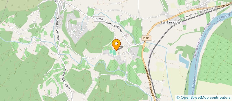 localisation de l'entreprise MADAME SOPHIE VERNAISON  SAINT-MONTAN