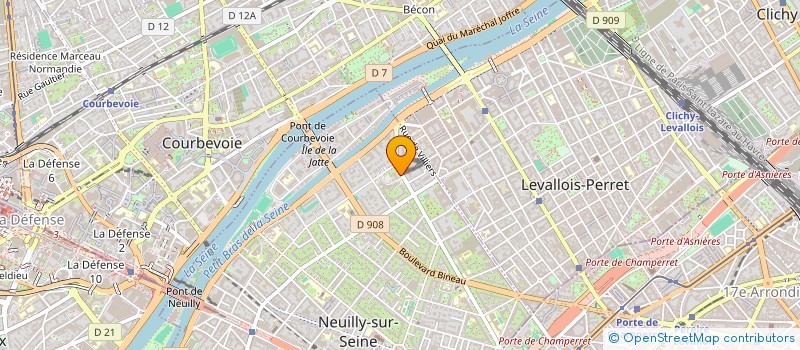 localisation de l'entreprise MADAME SOPHIE VERNEAU à NEUILLY-SUR-SEINE