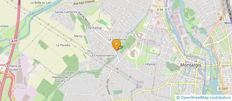localisation de l'entreprise MADAME SOPHIE VERON à PANNES