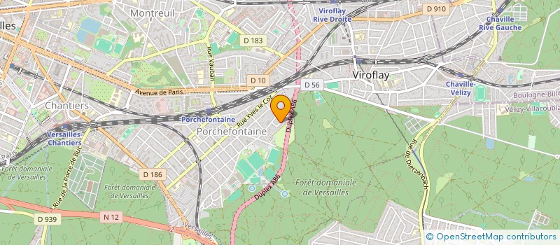 localisation de l'entreprise MADAME SOPHIE VERPIOT à VERSAILLES