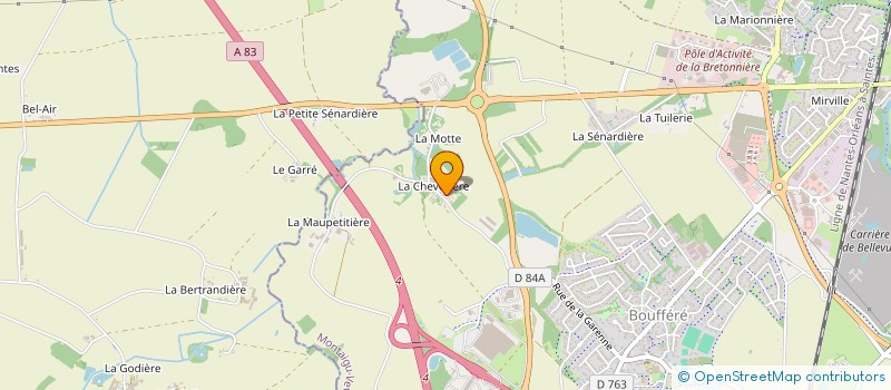 localisation de l'entreprise MADAME SOPHIE VIERON à MONTAIGU-VENDEE