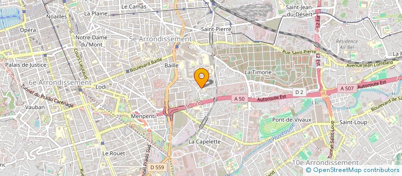localisation de l'entreprise MADAME SOPHIE VIGNAPIANO à MARSEILLE
