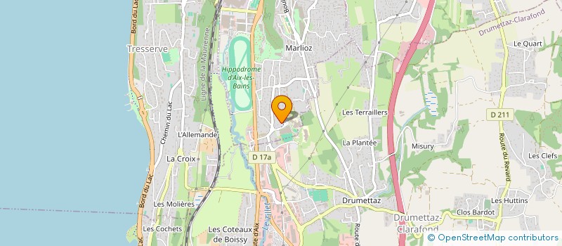 localisation de l'entreprise MADAME SOPHIE VIGNOUD à AIX-LES-BAINS
