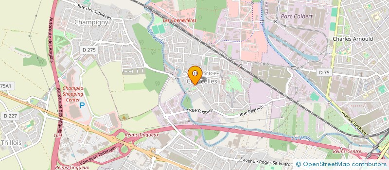 localisation de l'entreprise MADAME SOPHIE VILLANI  THILLOIS