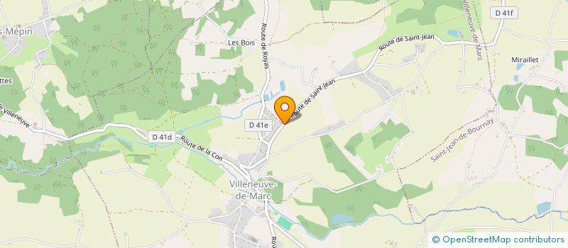 localisation de l'entreprise MADAME SOPHIE VINCENT  VILLENEUVE-DE-MARC