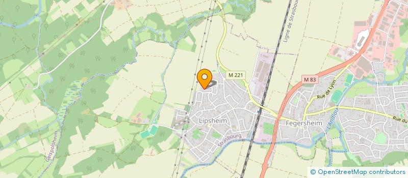 localisation de l'entreprise MADAME SOPHIE VINCENT  LIPSHEIM