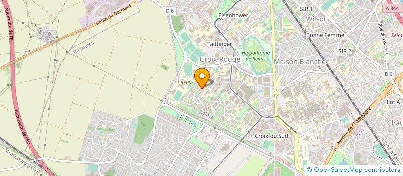 localisation de l'entreprise MADAME SOPHIE VITEL à REIMS