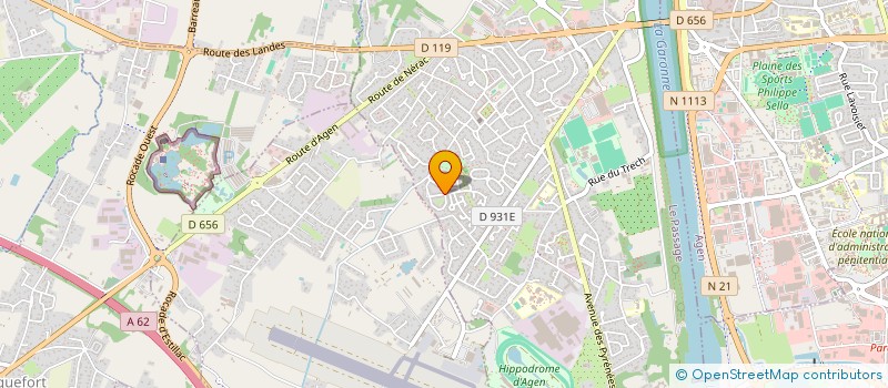 localisation de l'entreprise MADAME SOPHIE VIVIANE MARTI DEUTSCH  LE PASSAGE