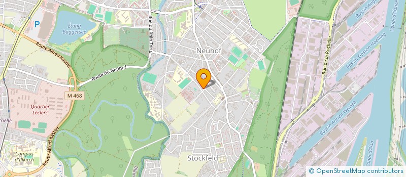 localisation de l'entreprise MADAME SOPHIE VOEGELE à STRASBOURG