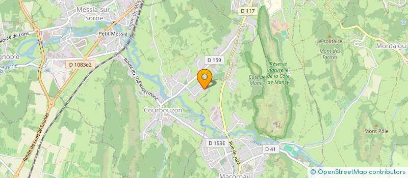 localisation de l'entreprise MADAME SOPHIE VUITTON  COURBOUZON