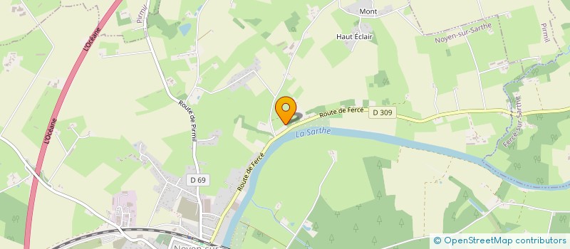 localisation de l'entreprise MADAME SOPHIE WADDINGTON  NOYEN-SUR-SARTHE