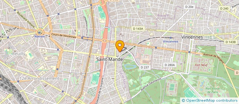 localisation de l'entreprise MADAME SOPHIE WAKEFORD à SAINT-MANDE