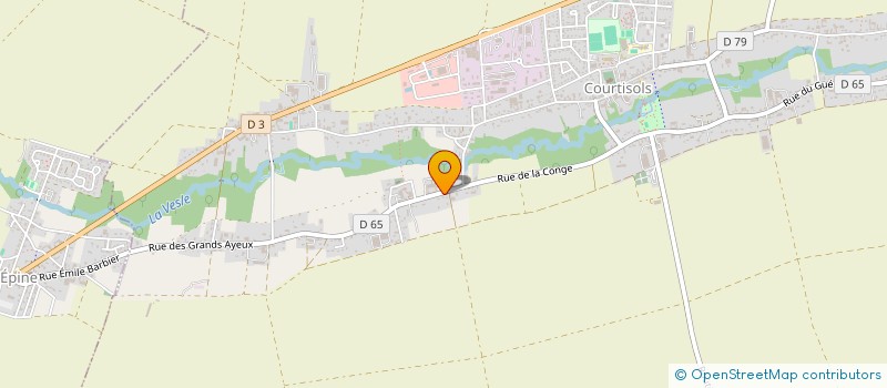 localisation de l'entreprise MADAME SOPHIE WALIGORSKI  COURTISOLS