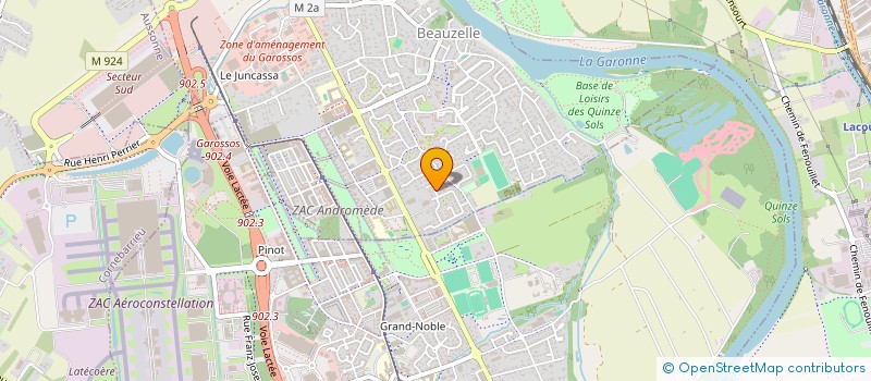 localisation de l'entreprise MADAME SOPHIE WATRIN  BEAUZELLE