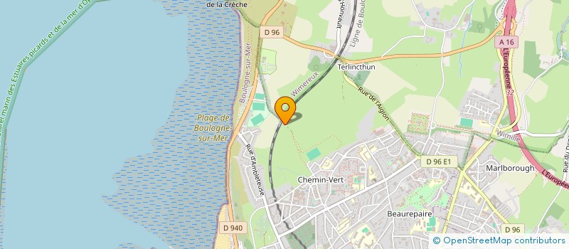 localisation de l'entreprise MADAME SOPHIE WATTEZ à BOULOGNE-SUR-MER