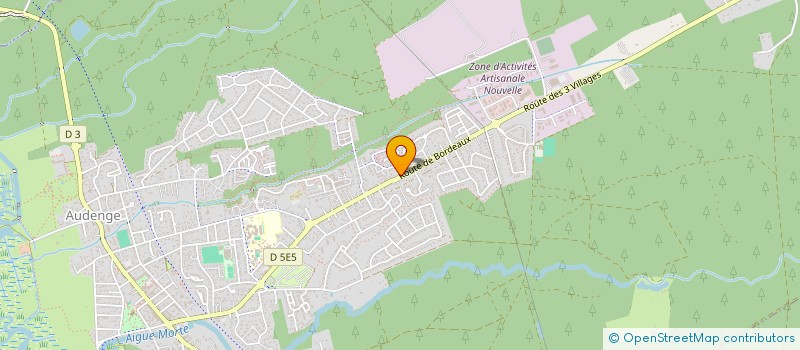 localisation de l'entreprise MADAME SOPHIE WILFORD  AUDENGE