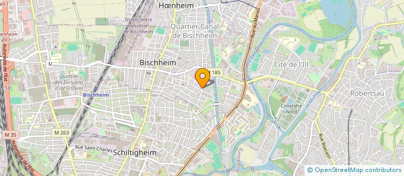 localisation de l'entreprise MADAME SOPHIE WILHELM à BISCHHEIM