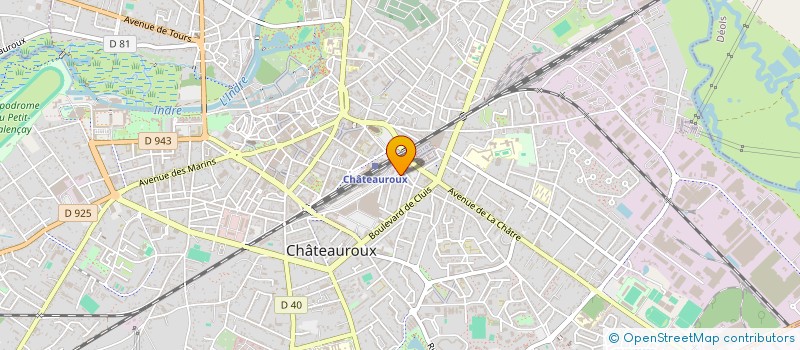 localisation de l'entreprise MADAME SOPHIE WINDHEY à CHATEAUROUX