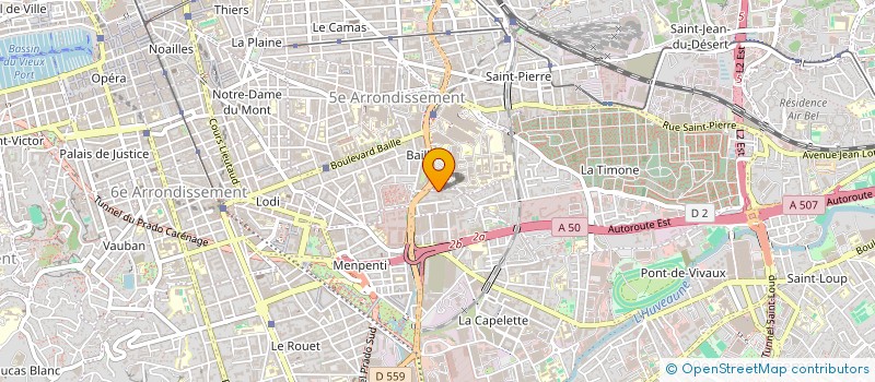 localisation de l'entreprise MADAME SOPHIE WINKLER à MARSEILLE