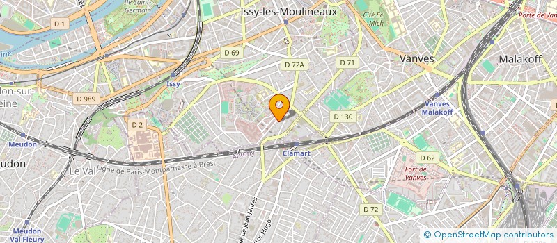localisation de l'entreprise MADAME SOPHIE WOILLEZ à ISSY-LES-MOULINEAUX