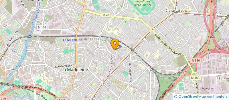 localisation de l'entreprise MADAME SOPHIE WULLES à MARCQ-EN-BARŒUL