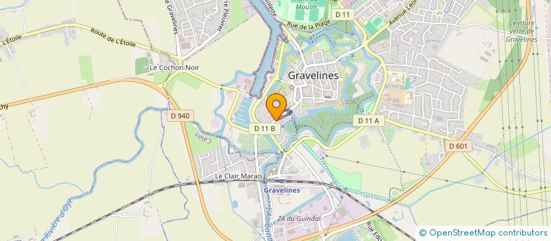 localisation de l'entreprise MADAME SOPHIE WULVERYCK à GRAVELINES