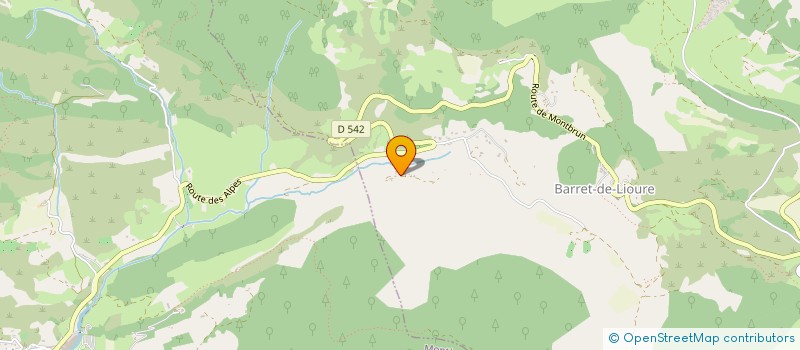 localisation de l'entreprise MADAME SOPHIE WURTZ  MONTBRUN-LES-BAINS