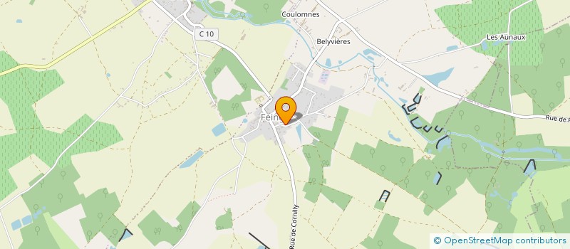 localisation de l'entreprise MADAME SOPHIE XAVIER  LE CONTROIS-EN-SOLOGNE