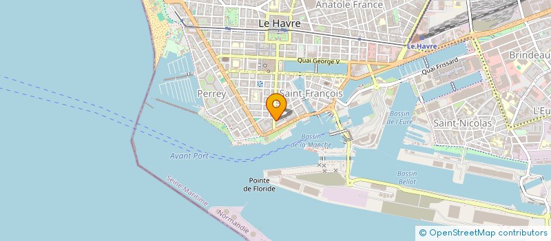 localisation de l'entreprise MADAME SOPHIE YUAN à LE HAVRE