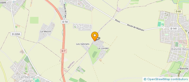 localisation de l'entreprise MADAME SOPHIE YVON  SAINT-GERMAIN-LA-BLANCHE-HERBE