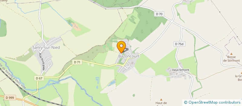 localisation de l'entreprise MADAME SOPHIE ZAVATTIERO  BAZONCOURT