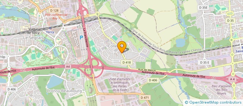 localisation de l'entreprise MADAME SOPHIE ZEARO  COLLEGIEN