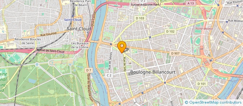 localisation de l'entreprise MADAME SOPHIE ZERDOUN à BOULOGNE-BILLANCOURT