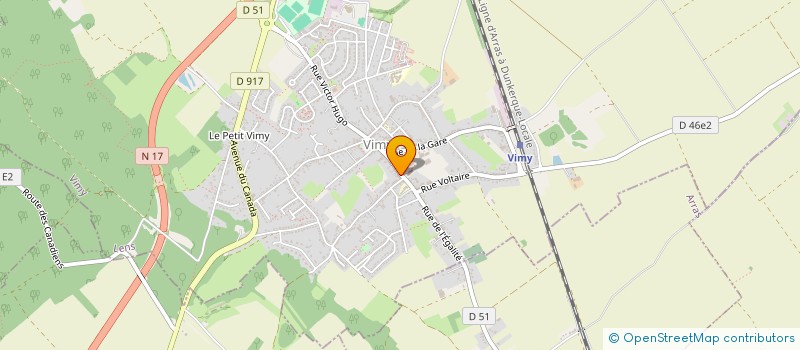 localisation de l'entreprise MADAME SOPHIE ZIENTAL à VIMY