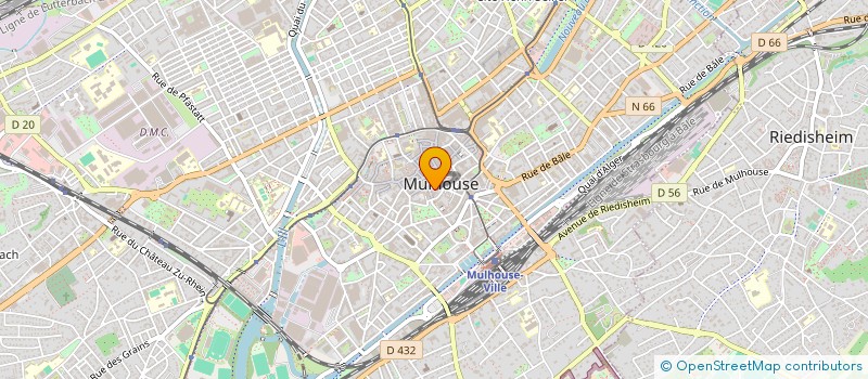 localisation de l'entreprise MADAME SOPHIE ZUBER  MULHOUSE