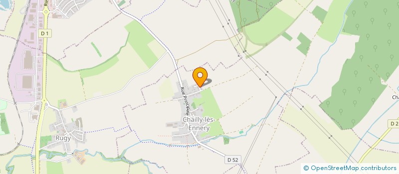 localisation de l'entreprise MADAME SOPHIE ZUFFELLATO  CHAILLY-LES-ENNERY