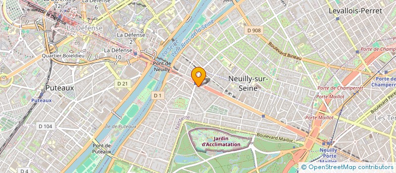 localisation de l'entreprise MADAME SOPHIE ZYGEL à NEUILLY-SUR-SEINE