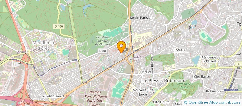 localisation de l'entreprise MADAME SOPHIE ZYNGIER à CLAMART