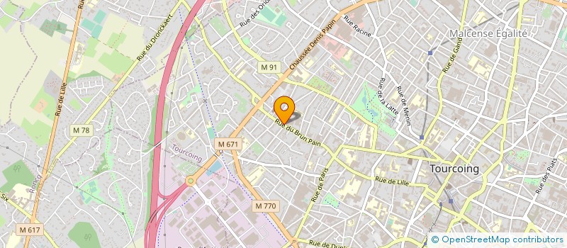 localisation de l'entreprise MADAME SOPHOEUN PHANG  TOURCOING