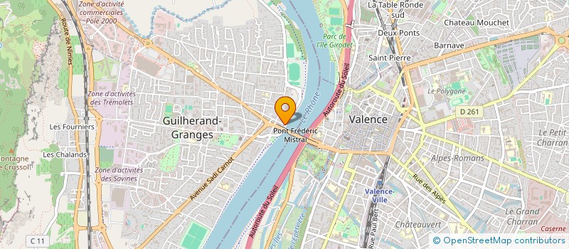 localisation de l'entreprise MADAME SOPIE ANON  GUILHERAND-GRANGES