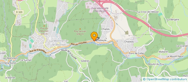 localisation de l'entreprise MADAME SOPIKO KHUBUNAIA  LA MONNERIE-LE-MONTEL