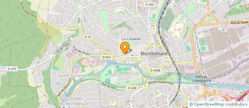 localisation de l'entreprise MADAME SOPIKO TSITSKISHVILI à MONTBELIARD