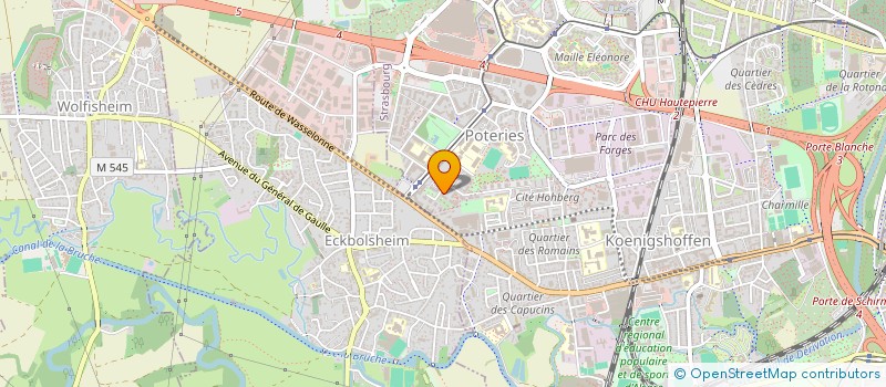 localisation de l'entreprise MADAME SOPIO MAMRIKISHVILI à STRASBOURG