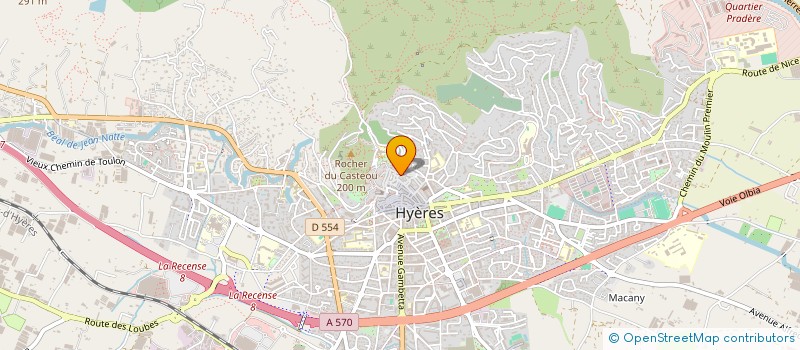 localisation de l'entreprise MADAME SORAIA LOPES  CARQUEIRANNE