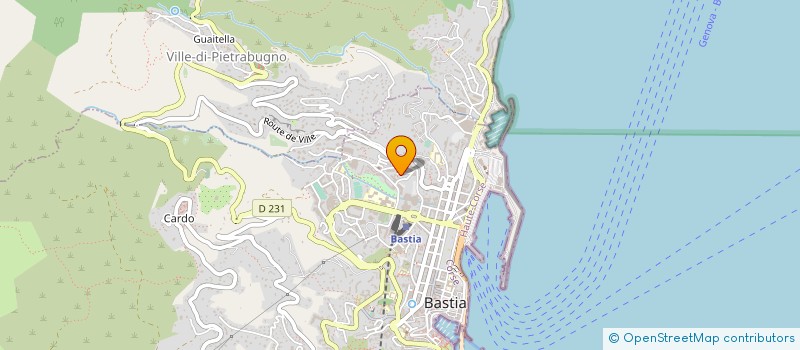 localisation de l'entreprise MADAME SORAYA ABRAO BATISTA PINHEIRO à BASTIA