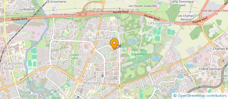 localisation de l'entreprise MADAME SORAYA AHMED BEN SAID  RENNES