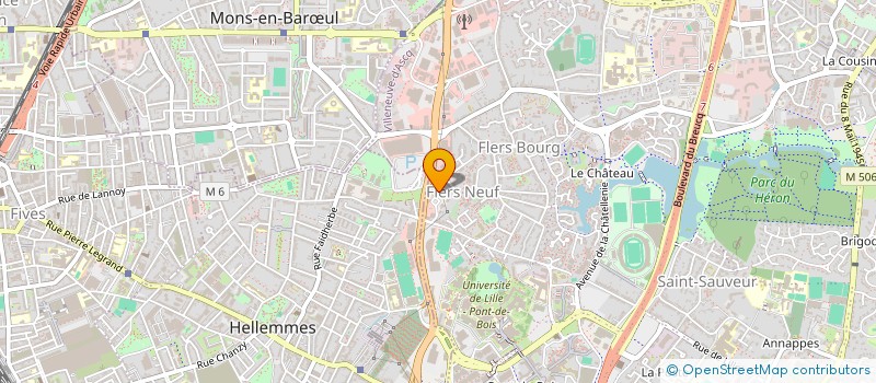 localisation de l'entreprise MADAME SORAYA AZZOUG à VILLENEUVE-D'ASCQ